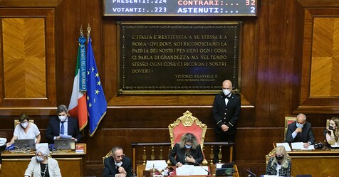 Green pass via libera dall Aula del Senato al dl con 189 sì è legge