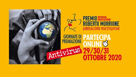 copertina Quale ruolo per l&#39;informazione nell&#39;emergenza Covid? Al Premio Morrione si parla di &#39;Antivirus&#39;