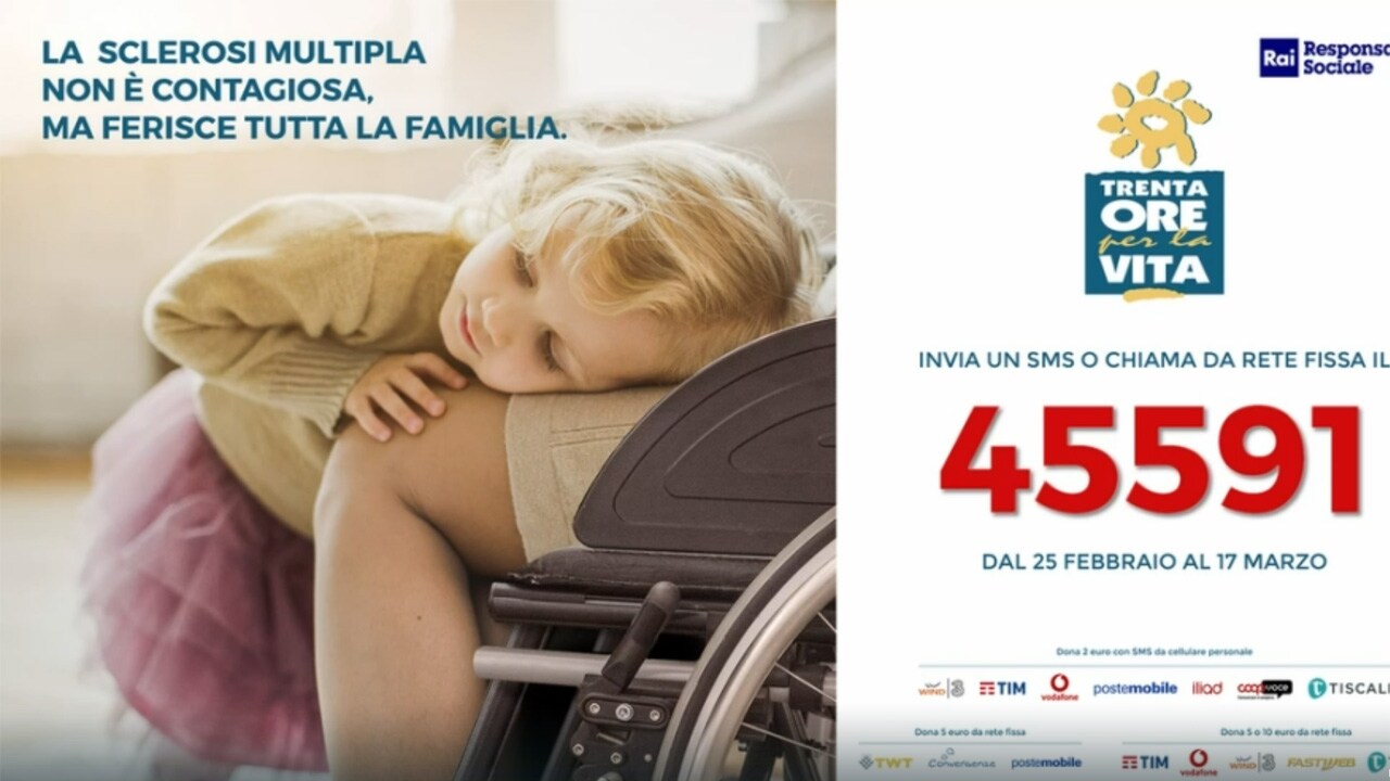 Dona al 45590 per i bambini in povertà!