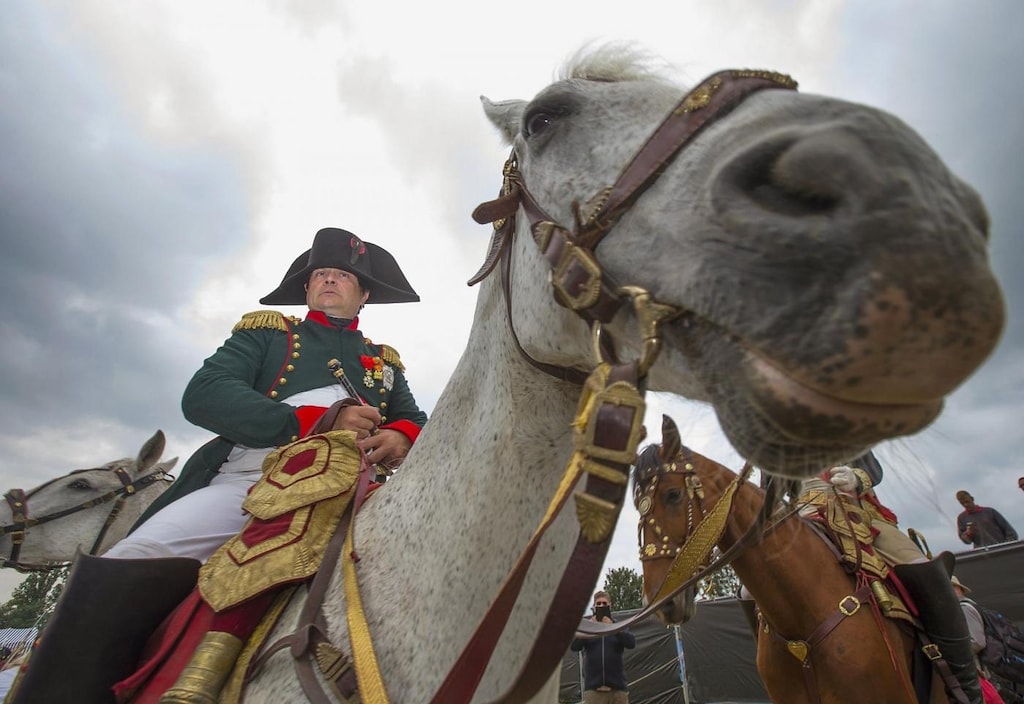 Il Discendente Dell Imperatore Napoleone Bonaparte Al Bicentenario