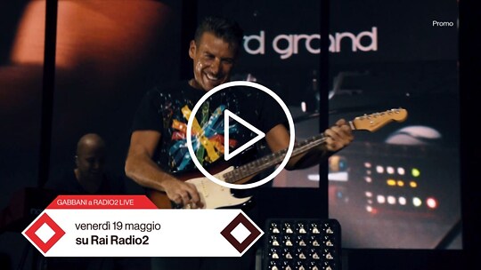 copertina Gabbani live