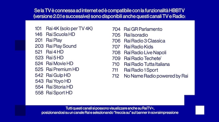 IMG - Come vedere i canali Rai con HbbTV