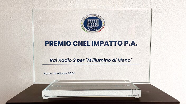 Rai Radio 2 premiata dal CNEL per M'illumino di Meno