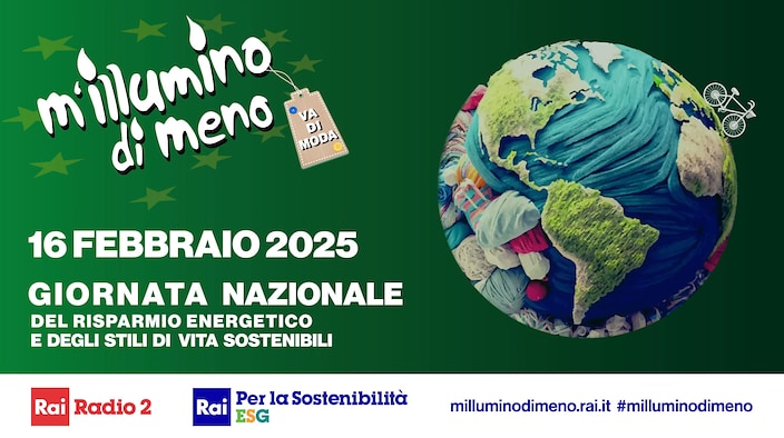 M’illumino di Meno 2025: un’edizione che va di moda!