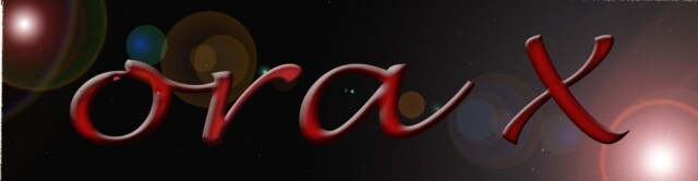 Immagine della scritta 'Ora X'(Per leggerne la descrizione proseguire nel link) Si legge la scritta in rosso, su di uno sfondo di cielo notturno.