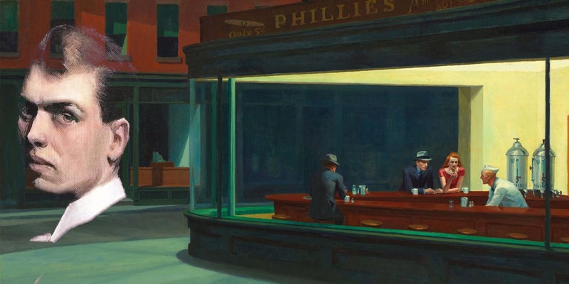 Rai 5 Edward Hopper, la tela bianca