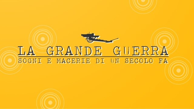 Logo della trasmissione di Radio3 'La Grande Guerra. Sogni e macerie di un secolo fa'