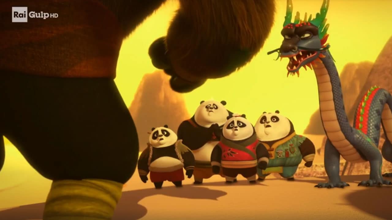 Rai Gulp Kung Fu Panda - Le zampe del destino - S1E12 - Il sacrificio ai margini del tempo