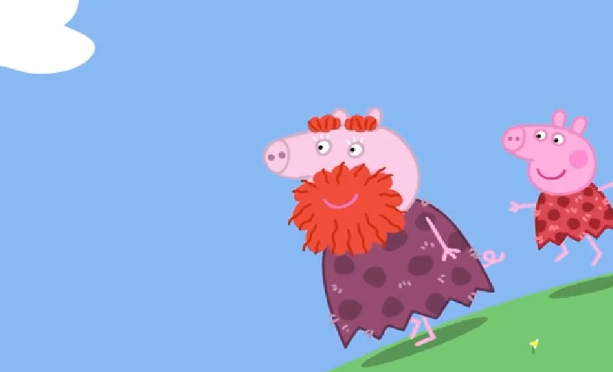 Rai Yoyo Peppa Pig S8E40 Stone Age Granny (Versione originale)