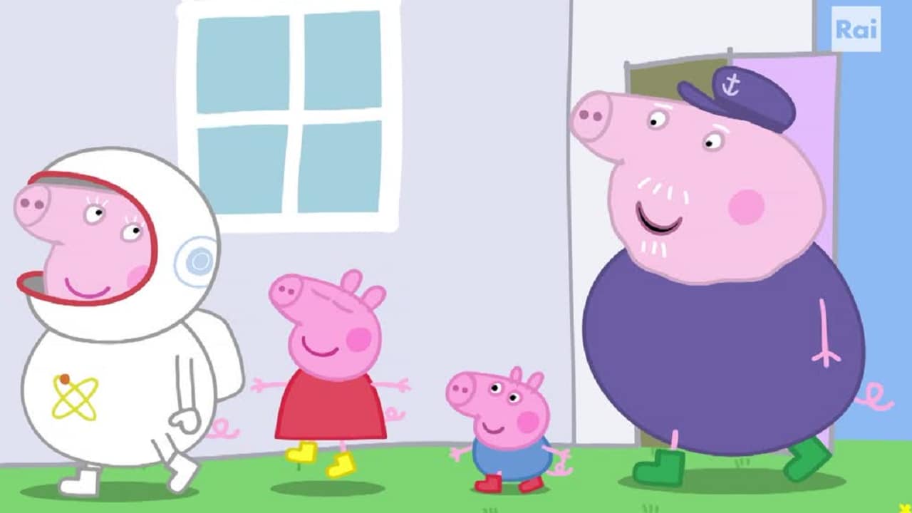 Rai Yoyo Peppa Pig S8E41 Space adventure (Versione originale)