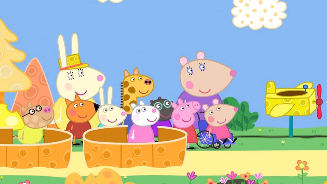 Rai Yoyo Peppa Pig S8E51 Mandy Mouse's birthday (Versione originale con speaker italiano)