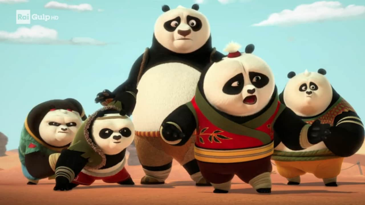 Rai Gulp Kung Fu Panda - Le zampe del destino - S1E17 - La bestia della terra desolata