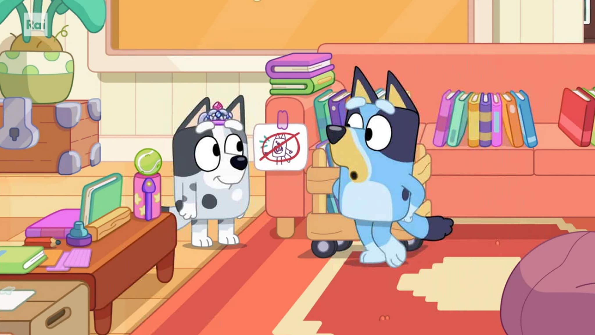 Rai Yoyo Bluey - S2E29 - Biblioteca