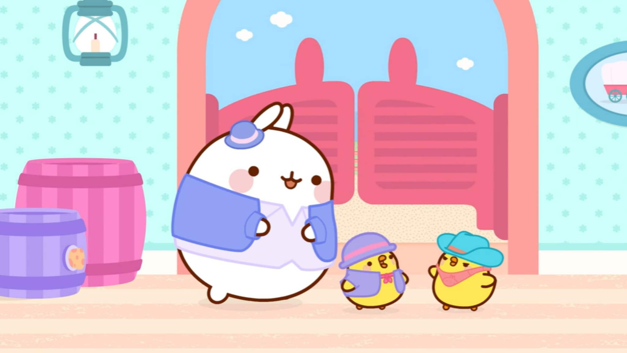 Rai Yoyo Molang - S6E14 - Piu Piu The Kid