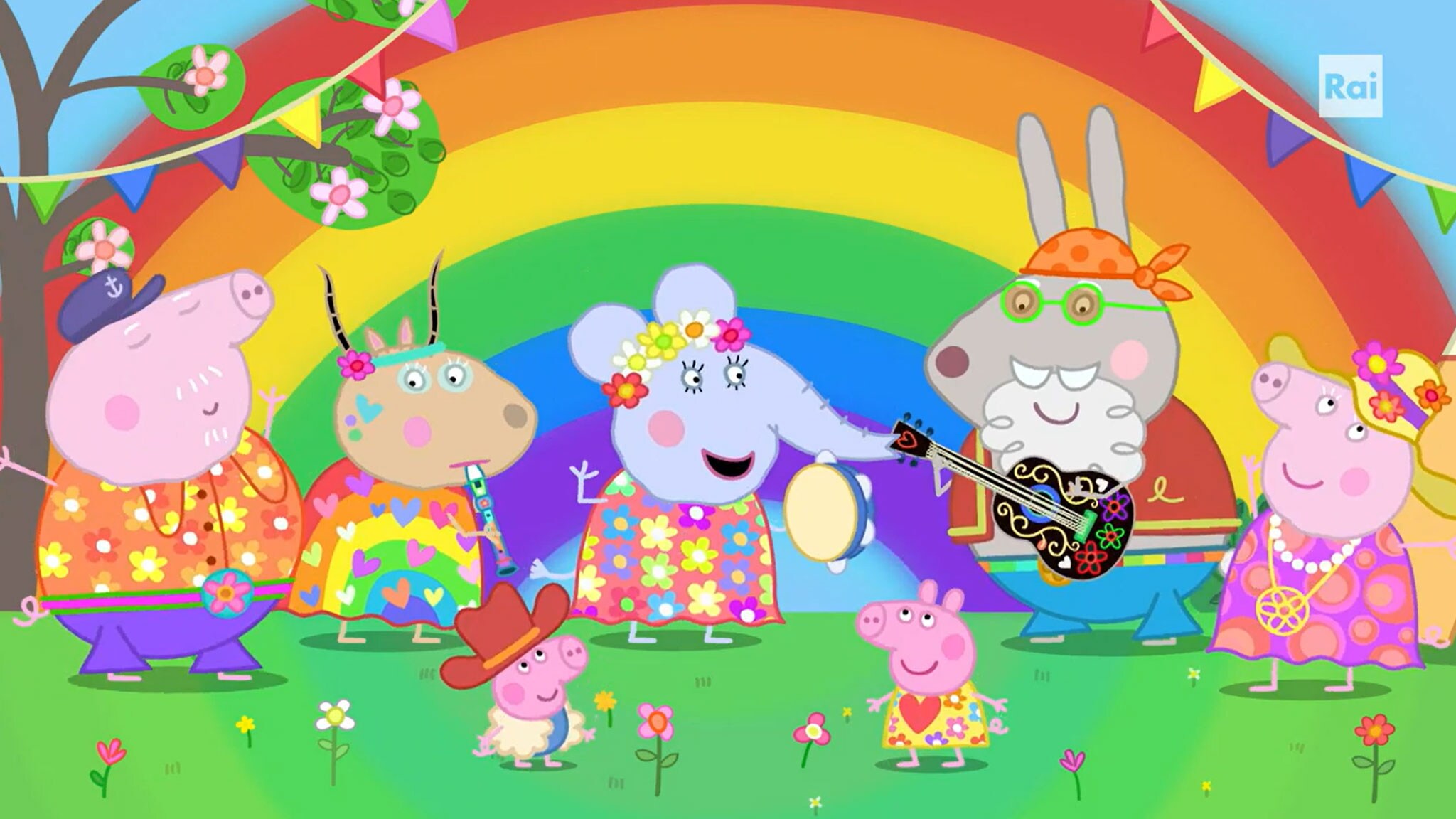 Rai Yoyo Peppa Pig - S9E45 - La giornata hippy