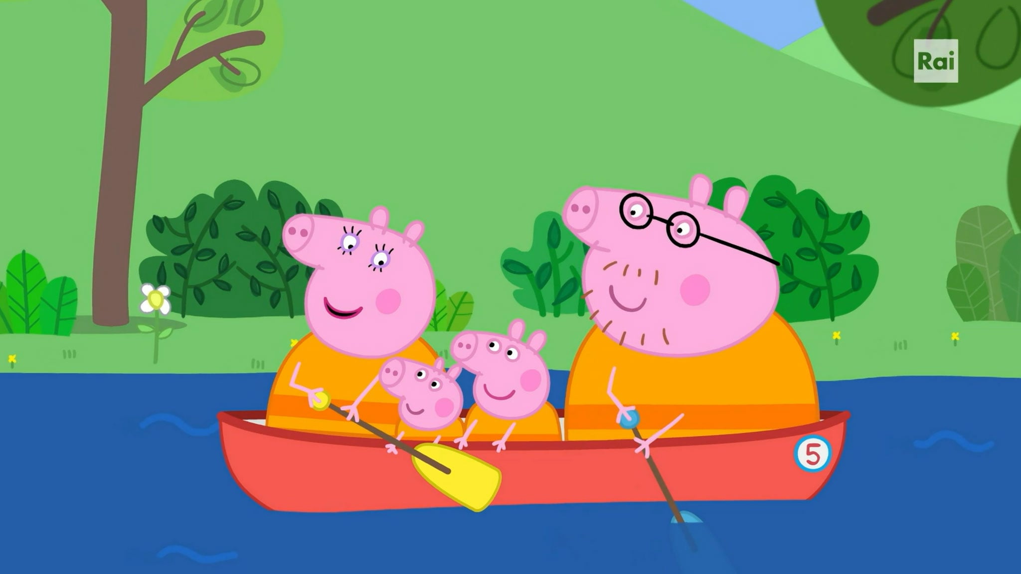 Rai Yoyo Peppa Pig - S9E53 - Gita in canoa