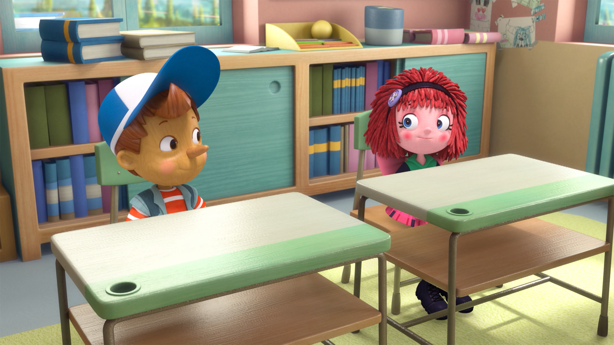 Rai Yoyo Pinocchio and friends - S2E2 - Il primo giorno di scuola