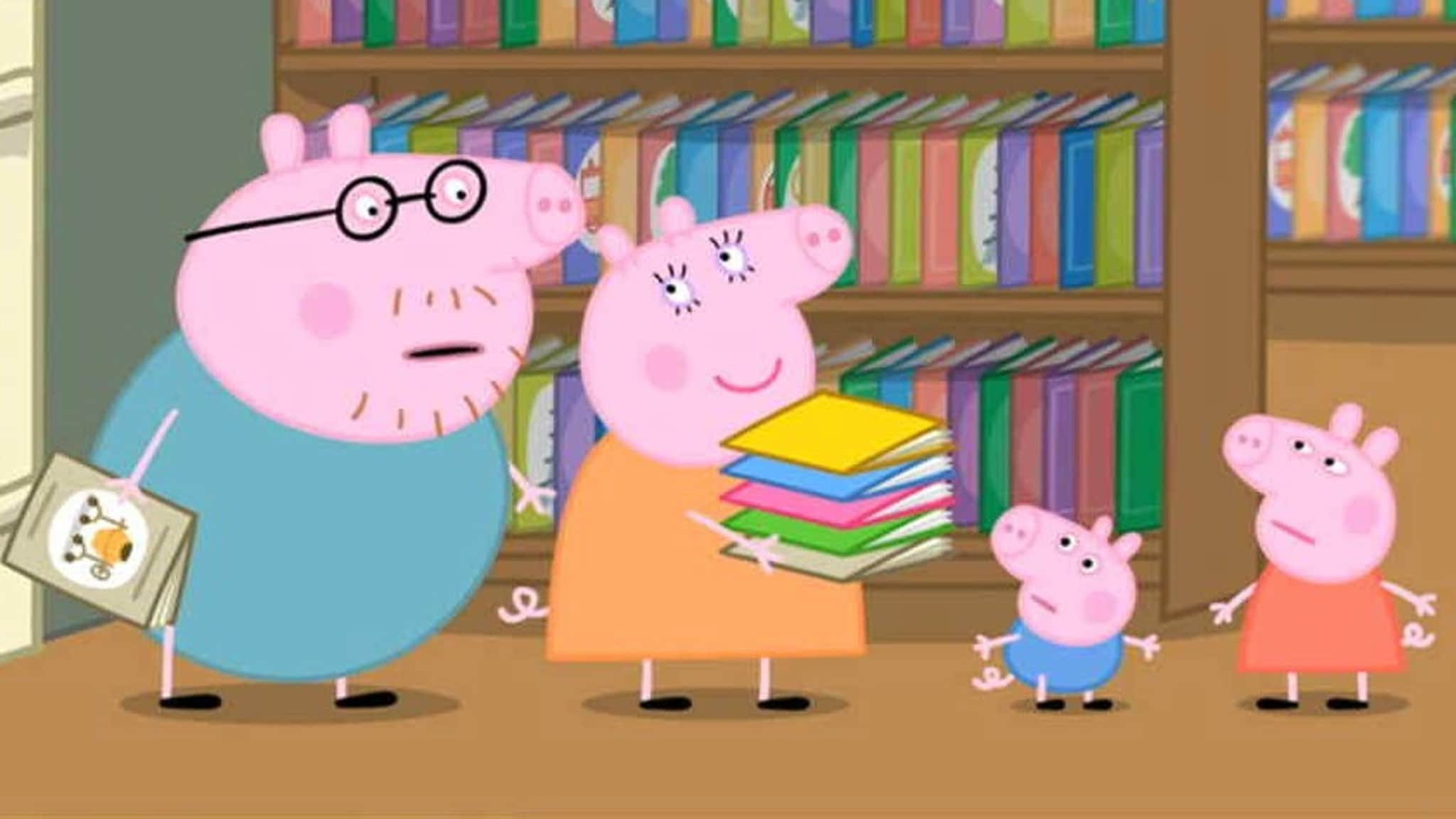 Rai Yoyo Peppa Pig - S3E4 - La biblioteca