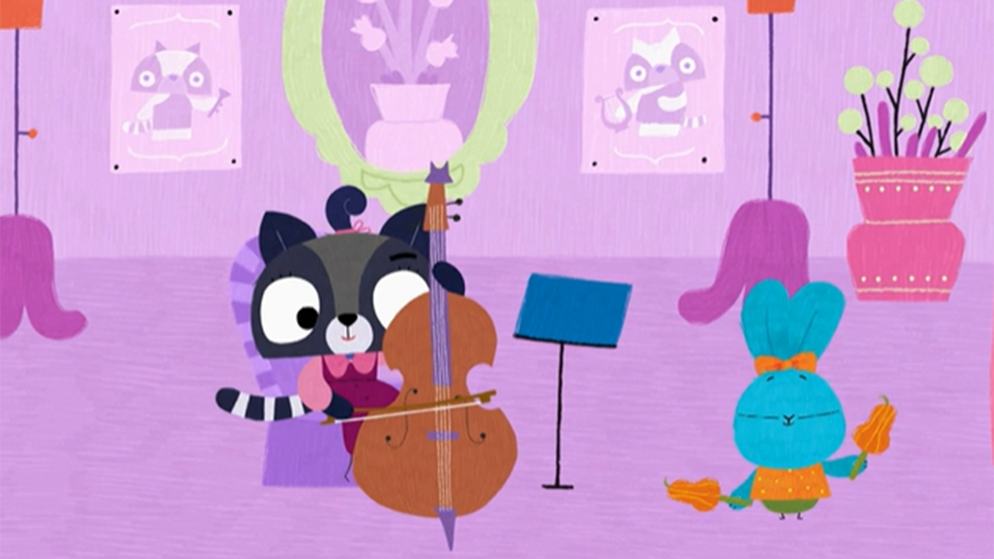 Rai Yoyo Brave Bunnies - S2E17 - Violoncello rock