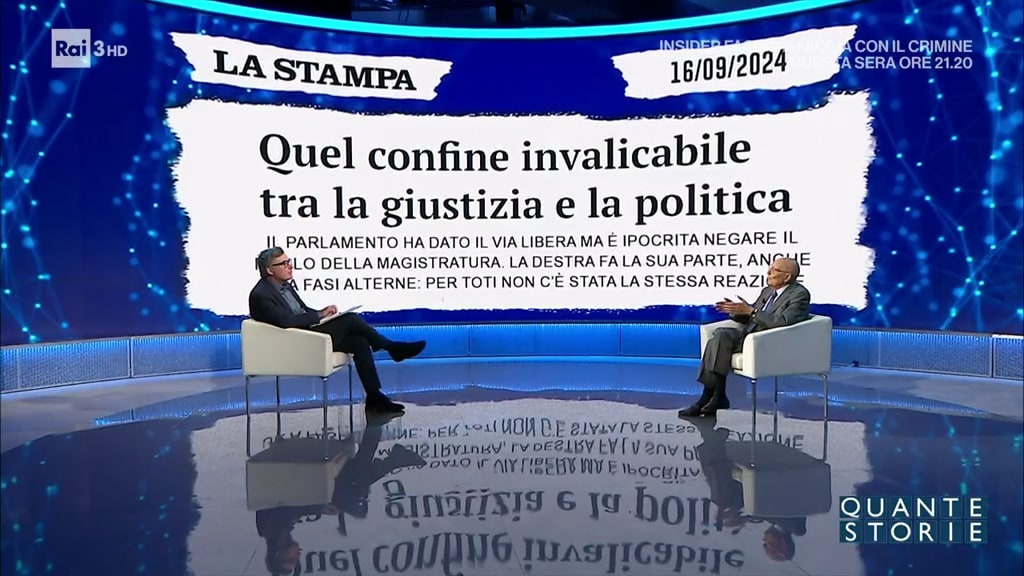 Rai 5 Quante storie - Puntata del 16/09/2024