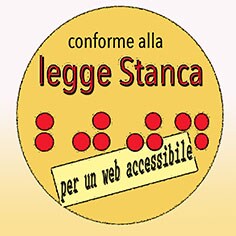  Conforme alla Legge Stanca per un Web accessibile 