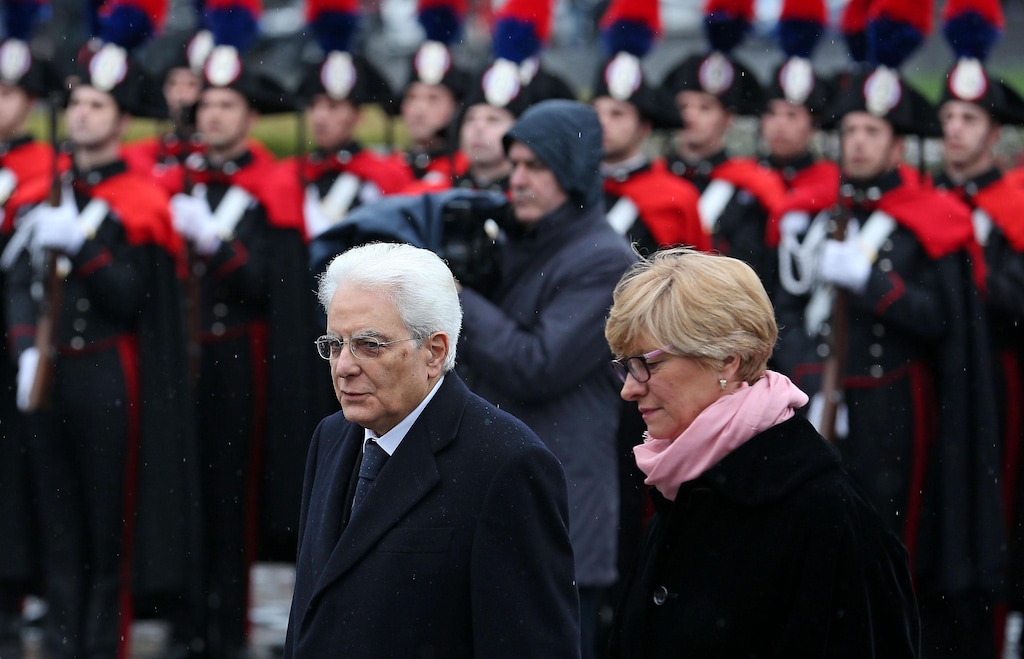 Unità D'Italia: Mattarella Depone Una Corona D'alloro All' Altare ...