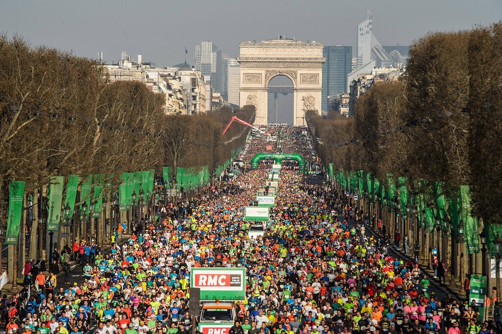 Maratona a Parigi e mezza maratona a Madrid Photogallery Rai News